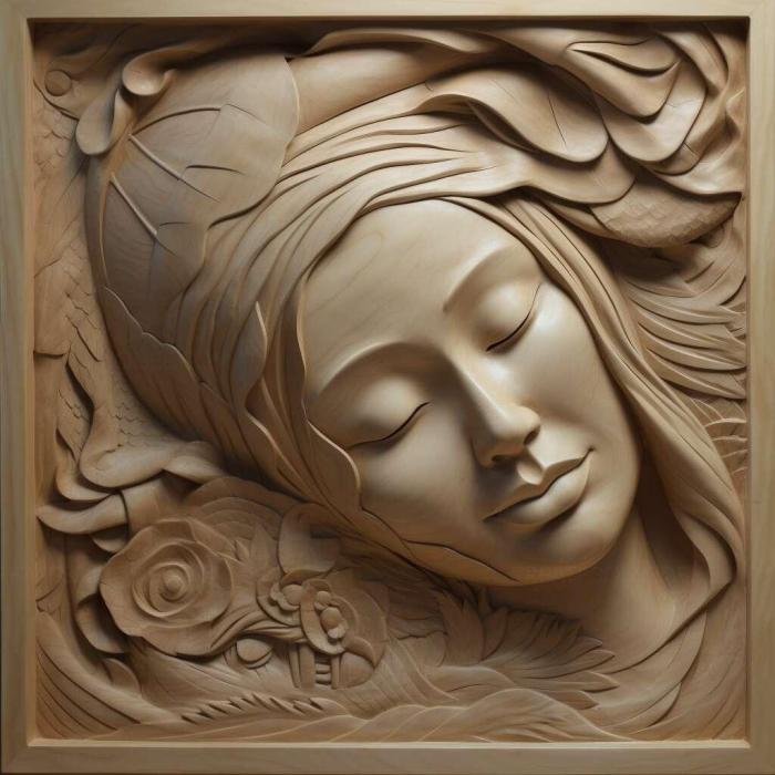 نموذج ثلاثي الأبعاد لآلة CNC 3D Art 